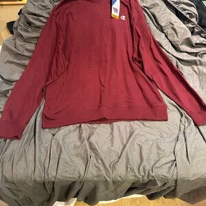 Champion Burgundy Crewneck Sweatshirt